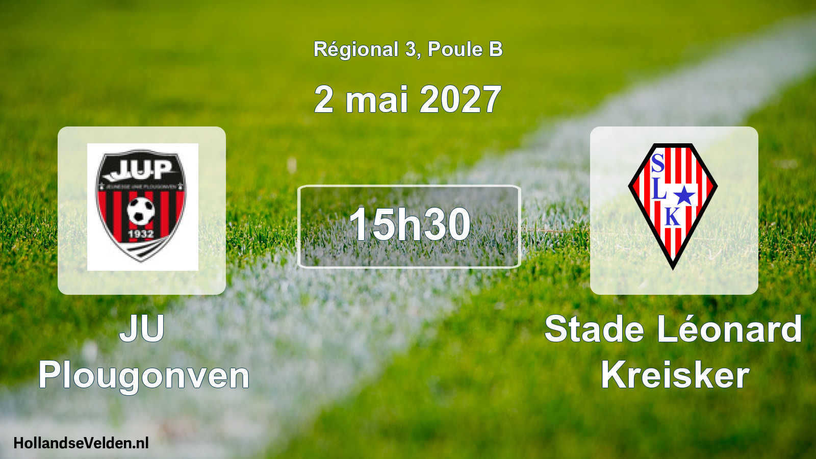 Scheduled Match: JU Plougonven - Stade Léonard Kreisker (2 May 2027)
