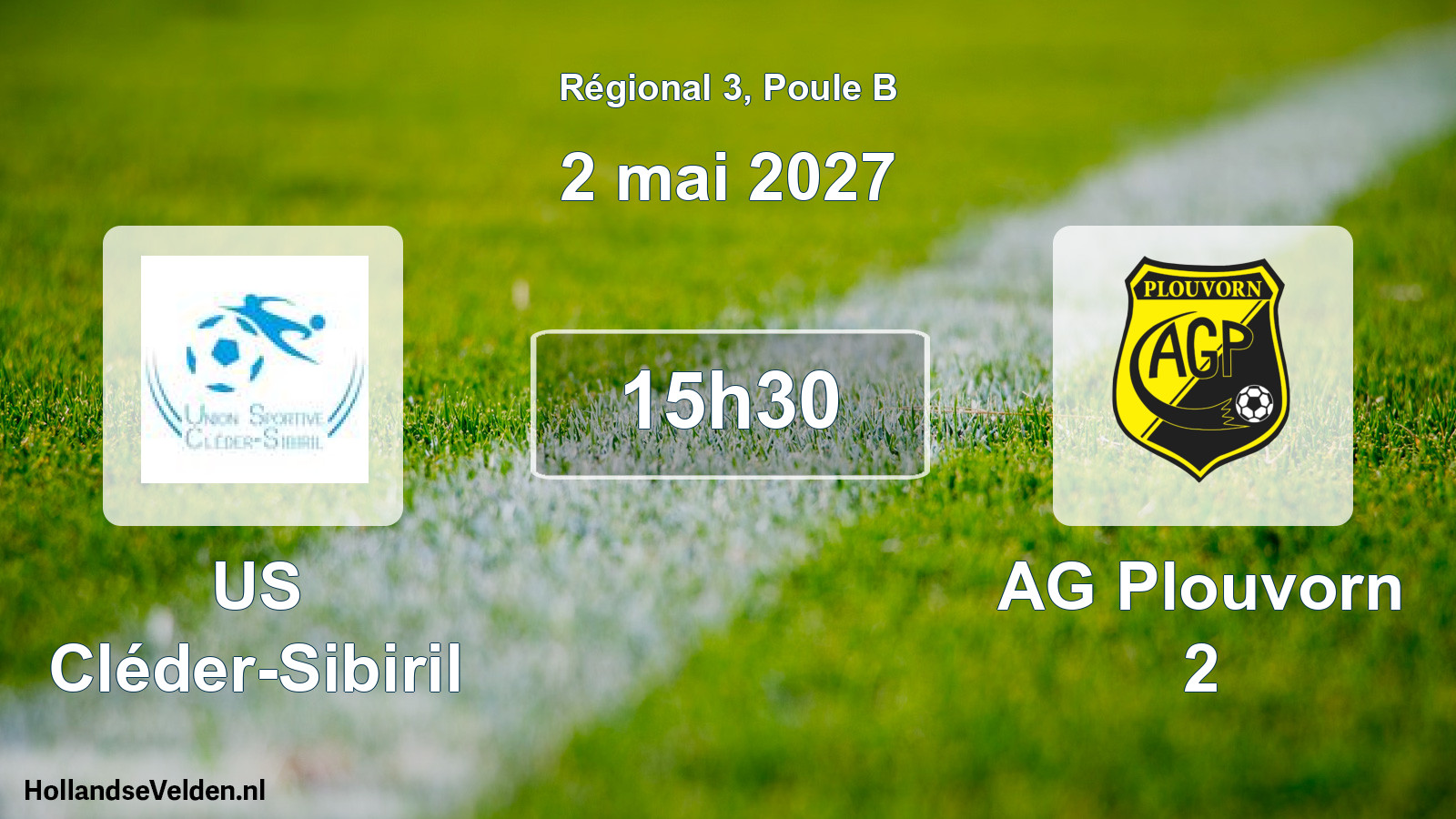 Scheduled Match: US Cléder-Sibiril - AG Plouvorn 2 (2 May 2027)