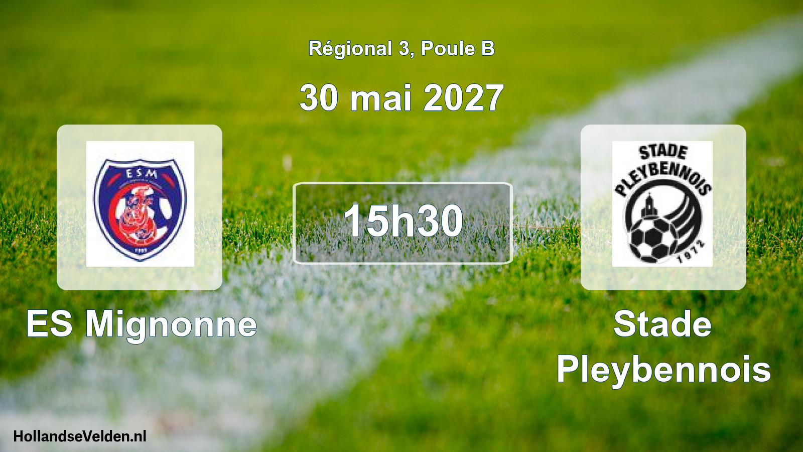 Scheduled Match: ES Mignonne - Stade Pleybennois (30 May 2027)