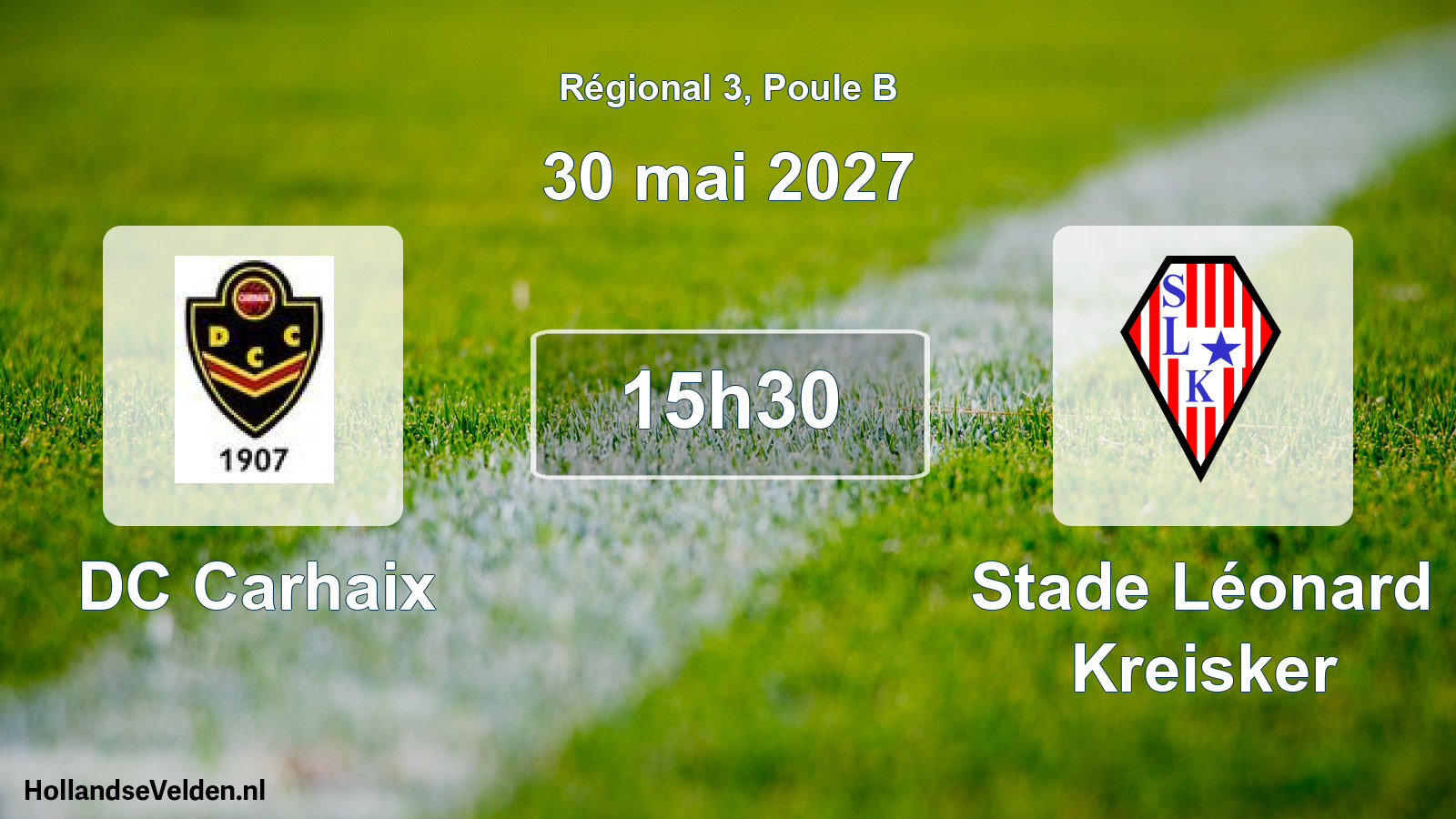 Geplande wedstrijd: DC Carhaix - Stade Léonard Kreisker (30 mei 2027)