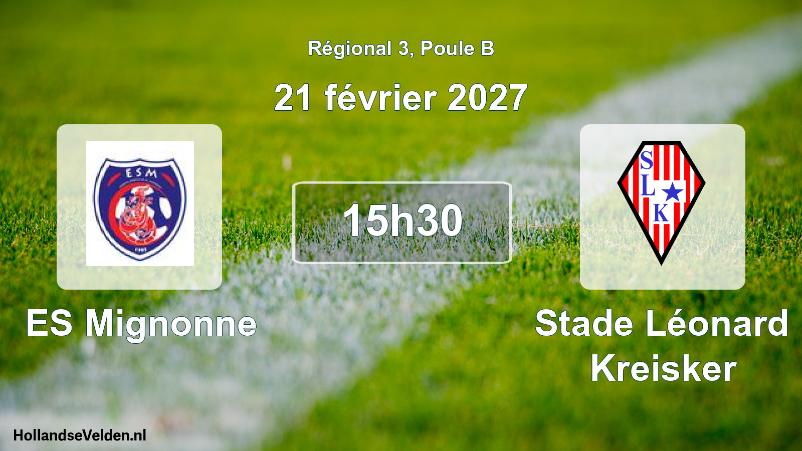 Scheduled Match: ES Mignonne - Stade Léonard Kreisker (21 February 2027)
