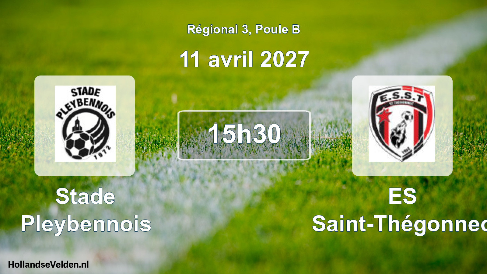 Geplande wedstrijd: Stade Pleybennois - ES Saint-Thégonnec (11 april 2027)
