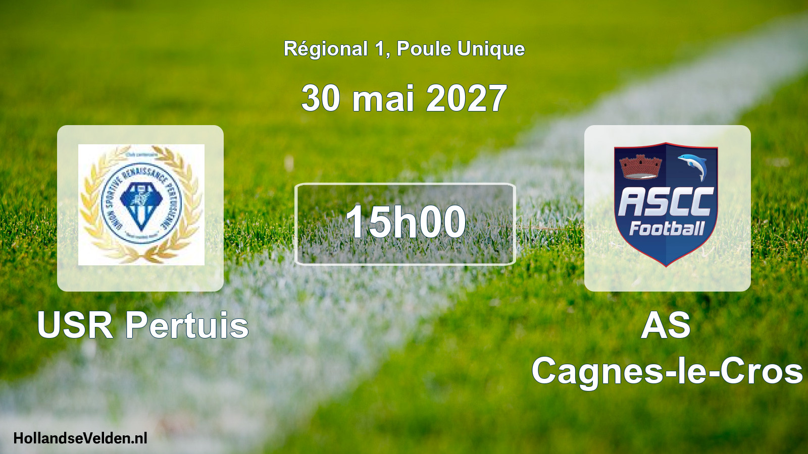 Scheduled Match: USR Pertuis - AS Cagnes-le-Cros (30 May 2027)