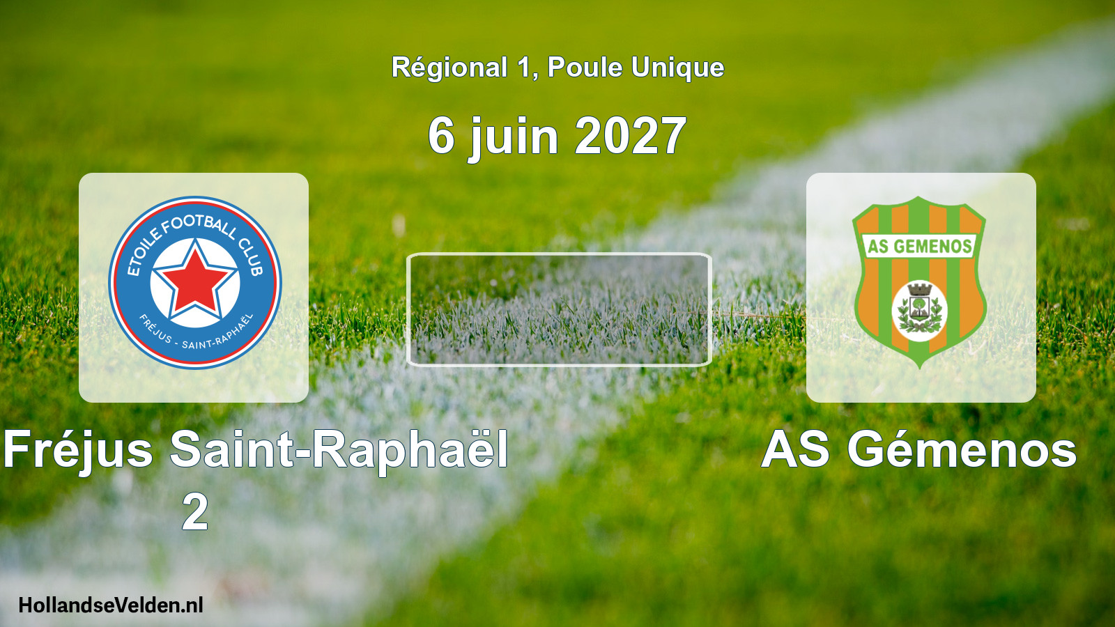 Scheduled Match: ÉFC Fréjus Saint-Raphaël 2 - AS Gémenos (6 June 2027)