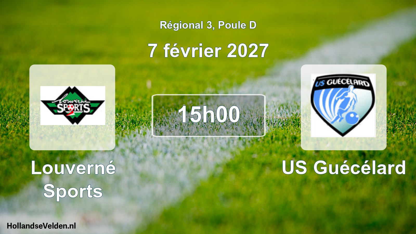 Scheduled Match: Louverné Sports - US Guécélard (7 February 2027)