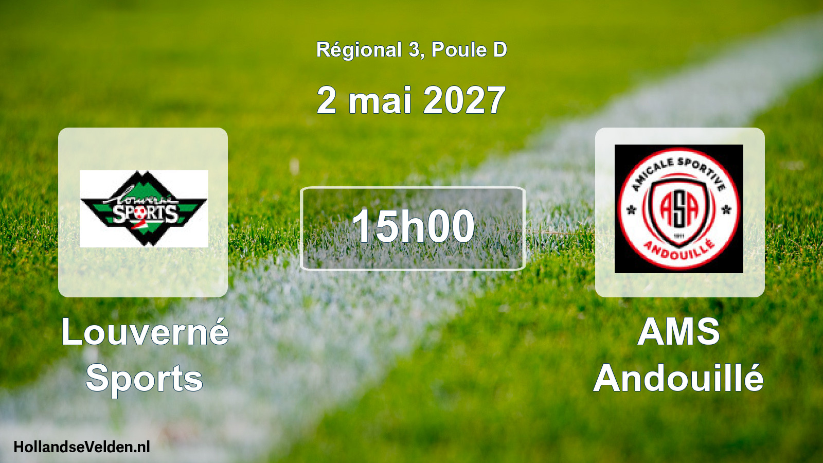 Scheduled Match: Louverné Sports - AMS Andouillé (2 May 2027)