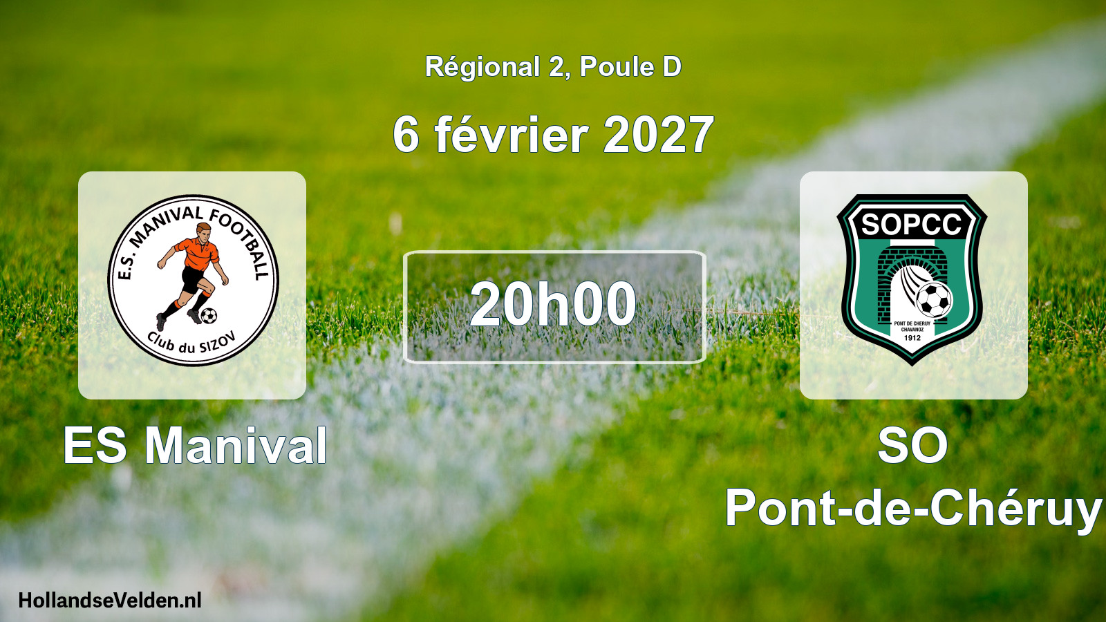 Scheduled Match: ES Manival - SO Pont-de-Chéruy (6 February 2027)