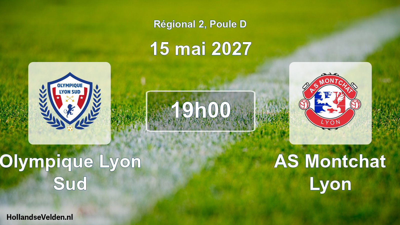 Scheduled Match: Olympique Lyon Sud - AS Montchat Lyon (15 May 2027)