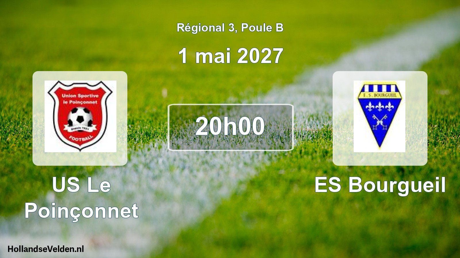 Scheduled Match: US Le Poinçonnet - ES Bourgueil (1 May 2027)