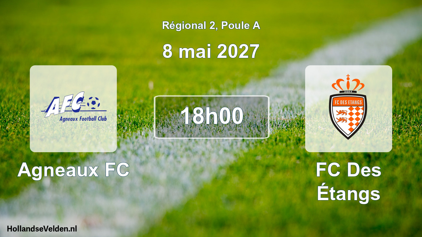Scheduled Match: Agneaux FC - FC Des Étangs (8 May 2027)