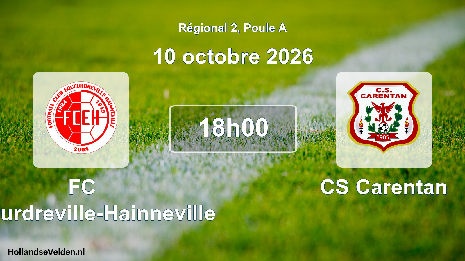 Scheduled Match: FC Équeurdreville-Hainneville - CS Carentan (10 October 2026)