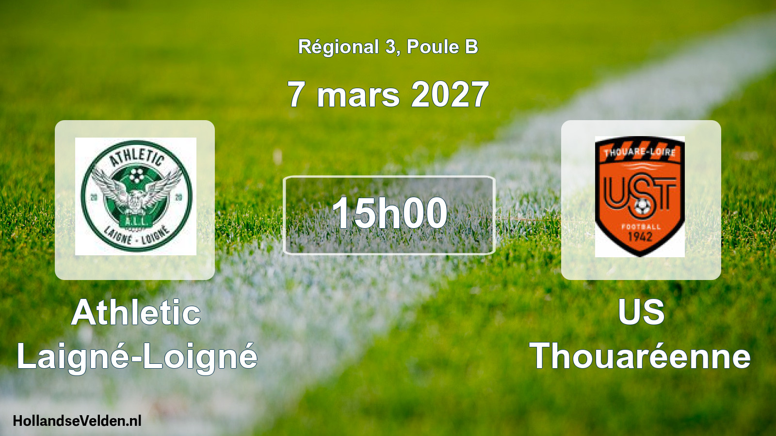 Scheduled Match: Athletic Laigné-Loigné - US Thouaréenne (7 March 2027)
