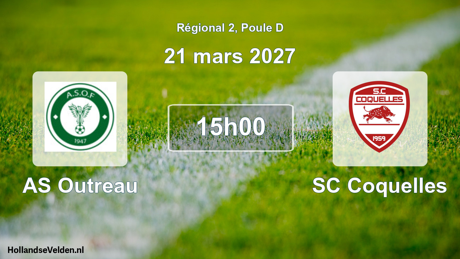 Scheduled Match: AS Outreau - SC Coquelles (21 March 2027)