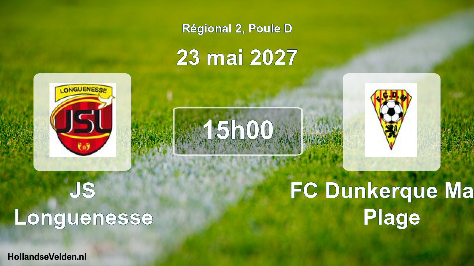 Scheduled Match: JS Longuenesse - FC Dunkerque Malo Plage (23 May 2027)