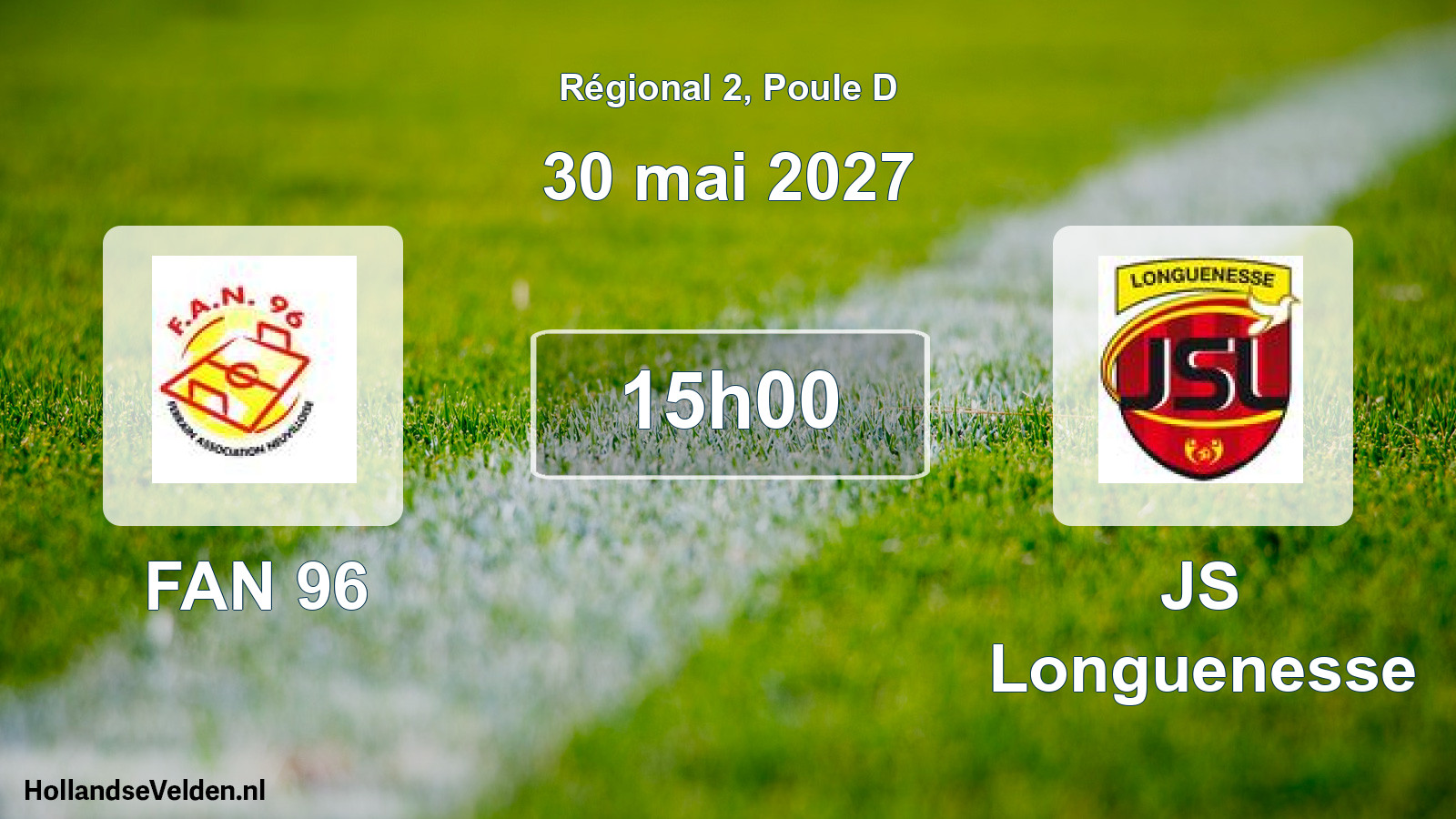 Scheduled Match: FAN 96 - JS Longuenesse (30 May 2027)