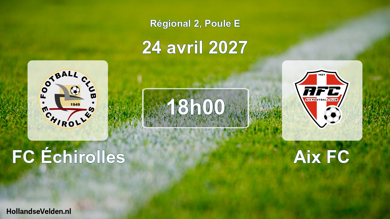 Scheduled Match: FC Échirolles - Aix FC (24 April 2027)