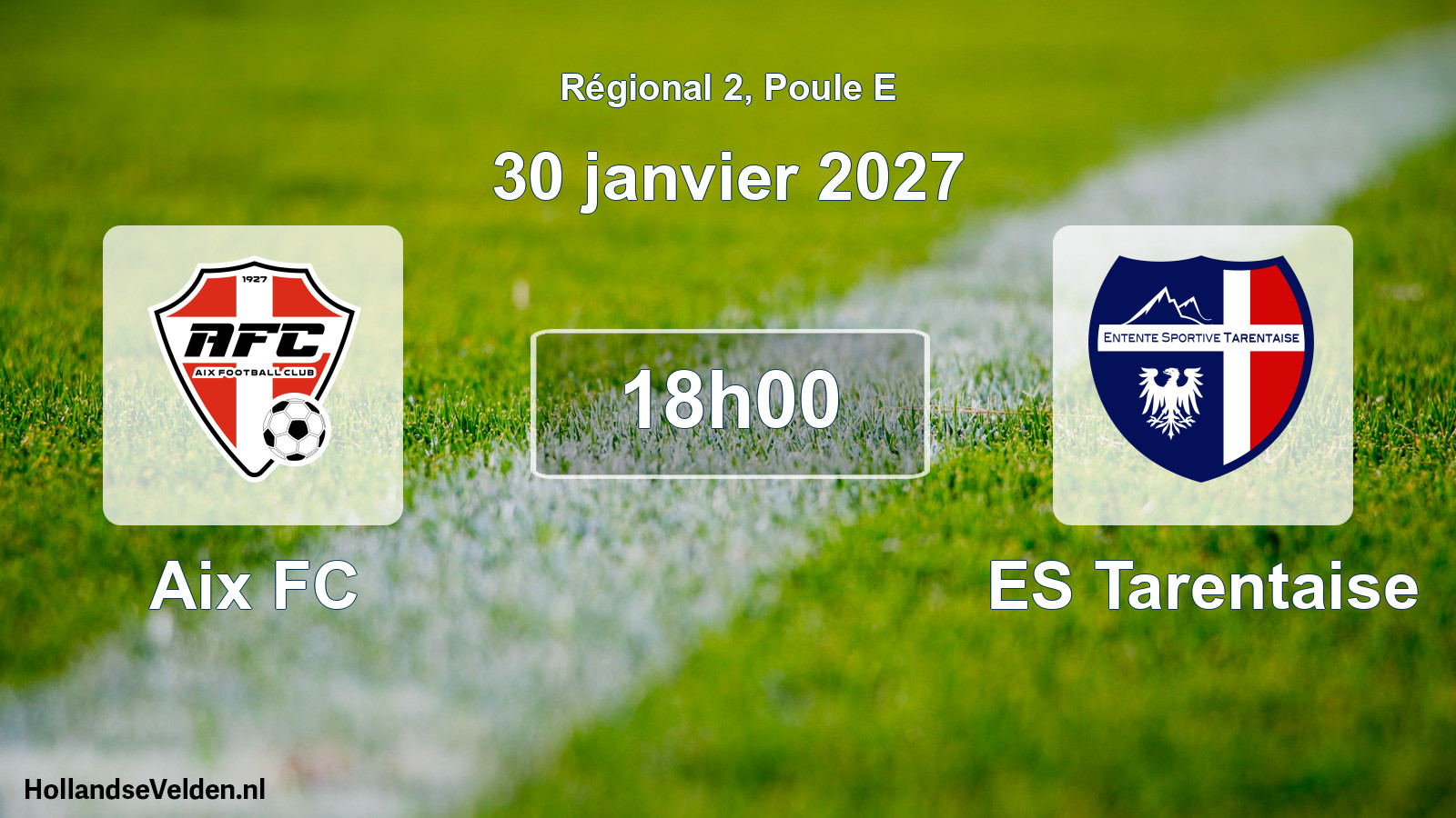 Scheduled Match: Aix FC - ES Tarentaise (30 January 2027)