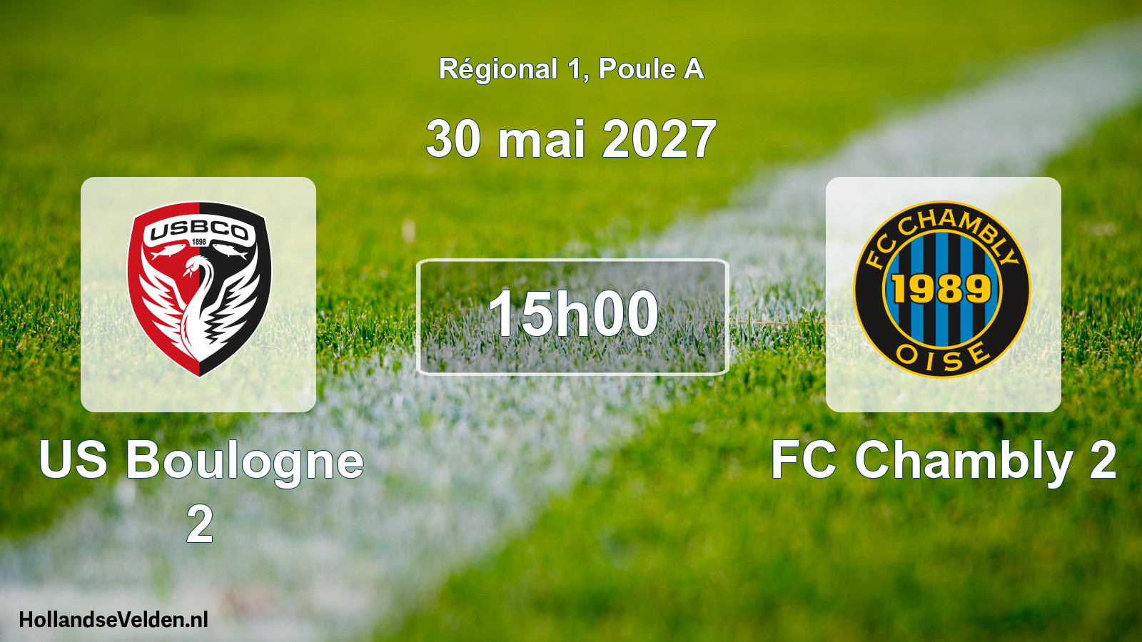 Scheduled Match: US Boulogne 2 - FC Chambly 2 (30 May 2027)