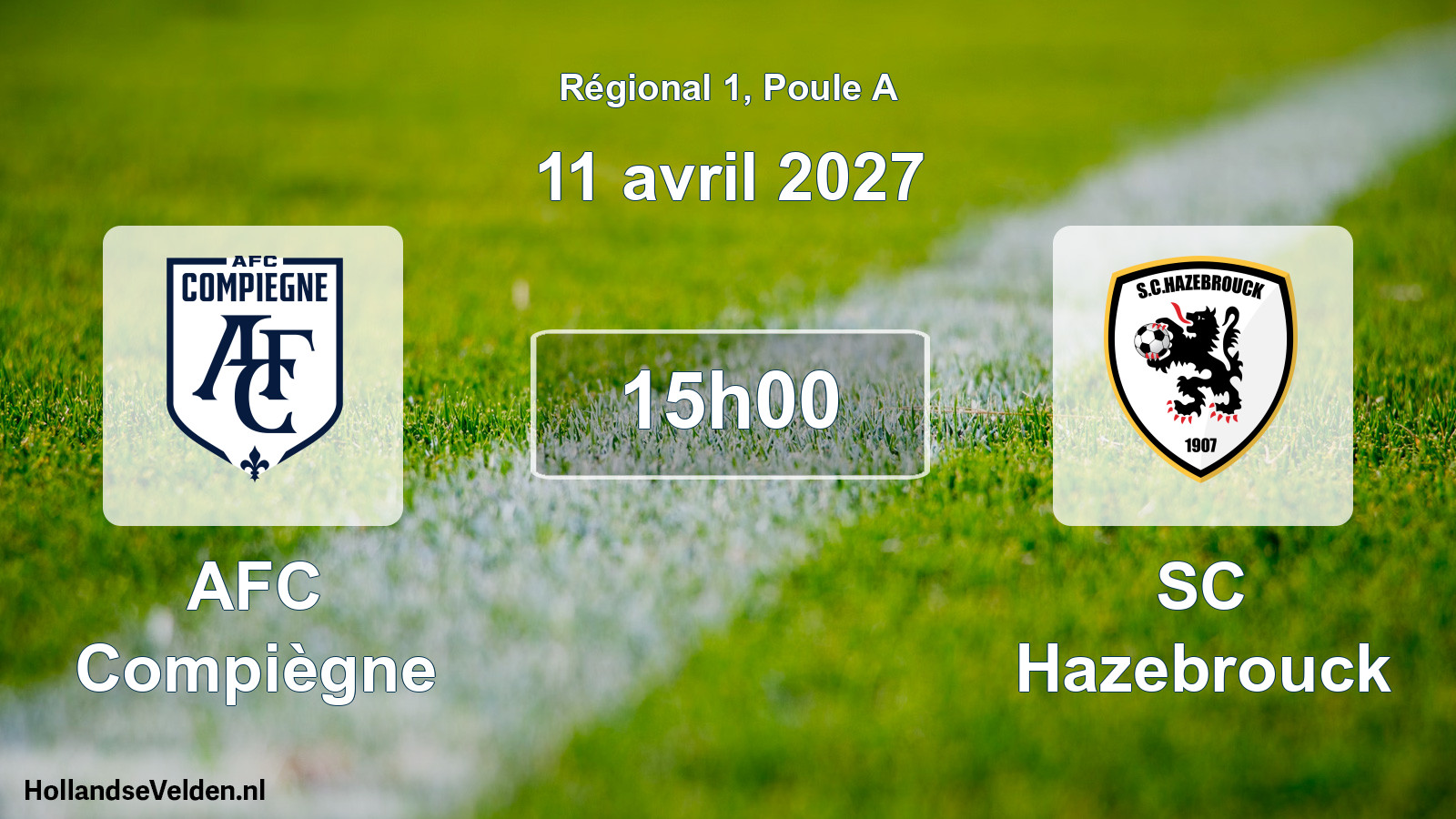 Scheduled Match: AFC Compiègne - SC Hazebrouck (11 April 2027)
