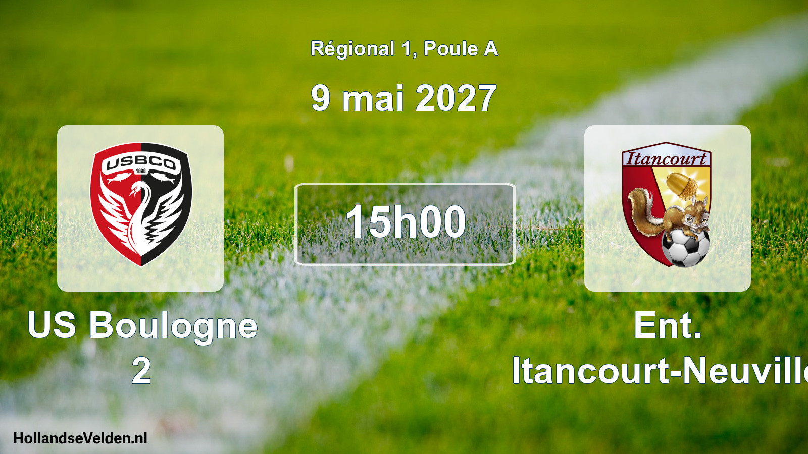 Scheduled Match: US Boulogne 2 - Ent. Itancourt-Neuville (9 May 2027)