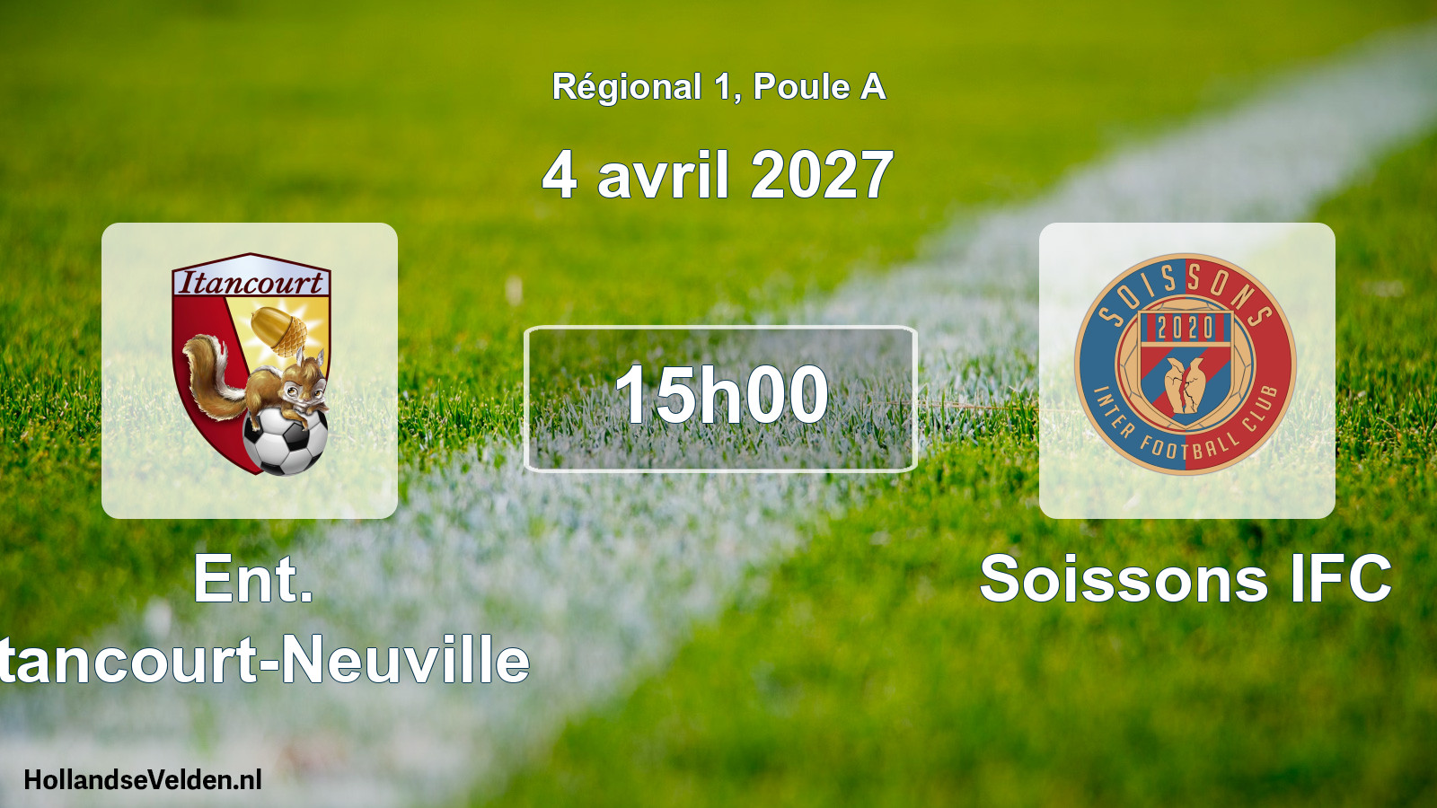 Match programmé: Ent. Itancourt-Neuville - Soissons IFC (4 avril 2027)