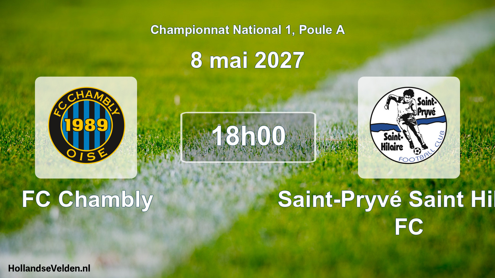 Scheduled Match: FC Chambly - Saint-Pryvé Saint Hilaire FC (8 May 2027)