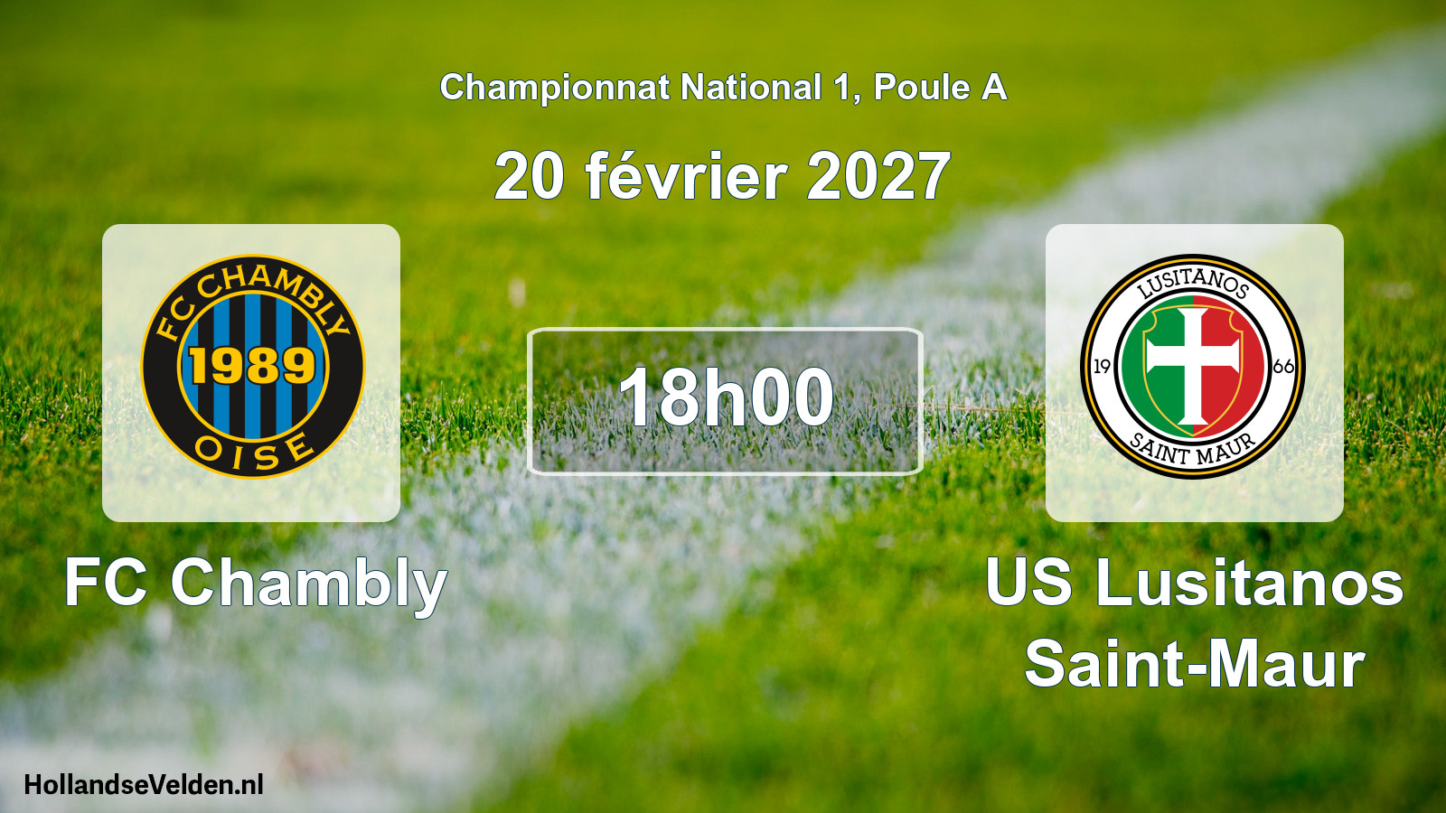 Scheduled Match: FC Chambly - US Lusitanos Saint-Maur (20 February 2027)
