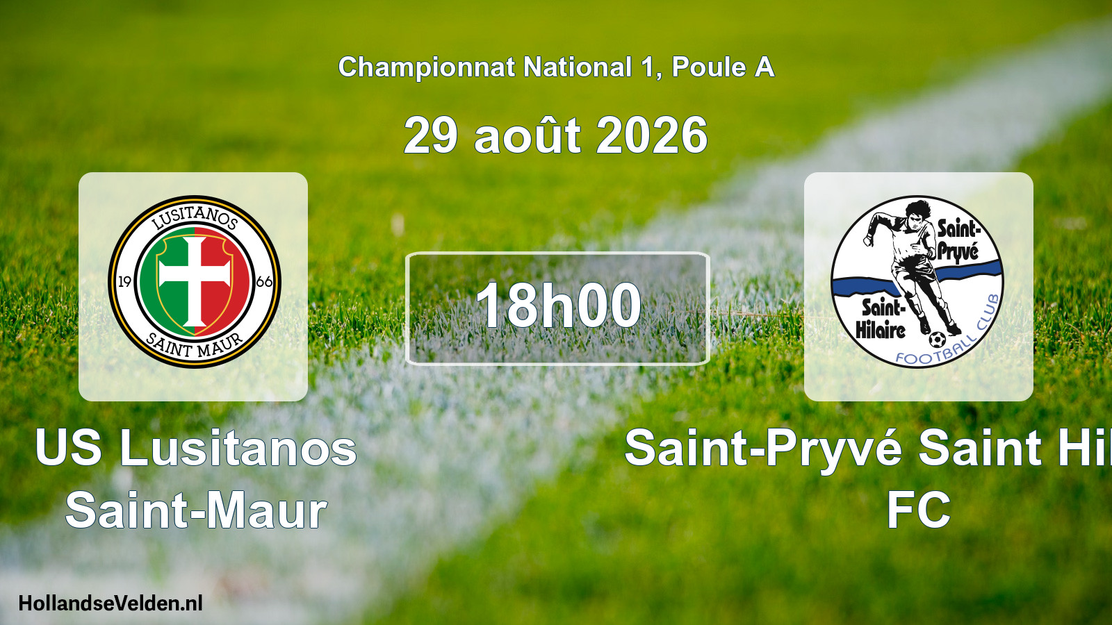 Scheduled Match: US Lusitanos Saint-Maur - Saint-Pryvé Saint Hilaire FC (29 August 2026)