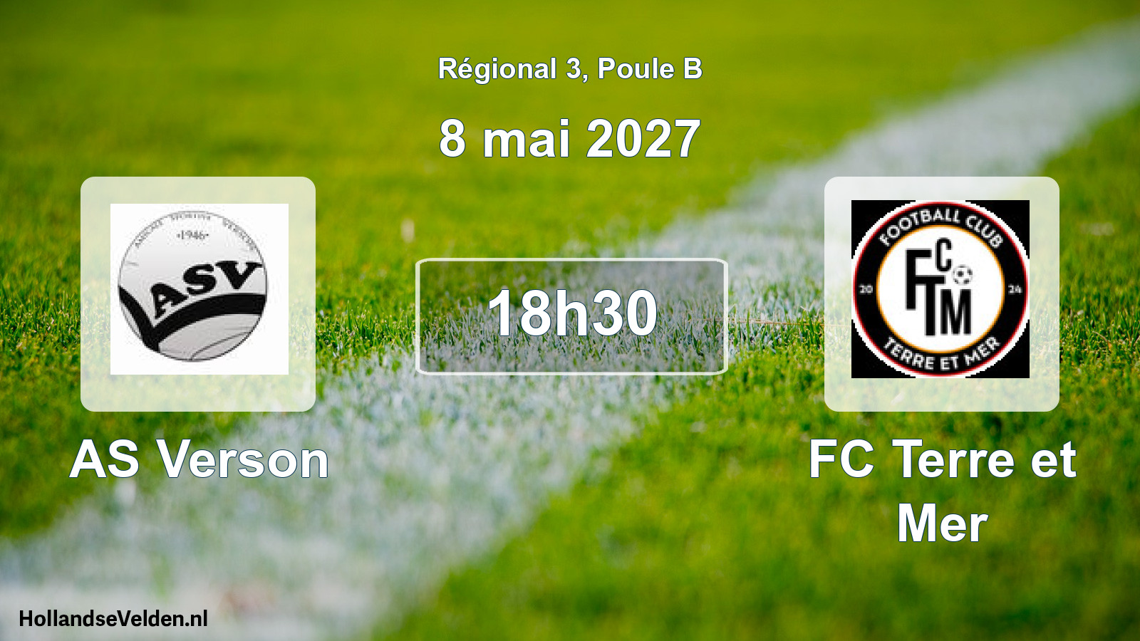 Match programmé: AS Verson - FC Terre et Mer (8 mai 2027)