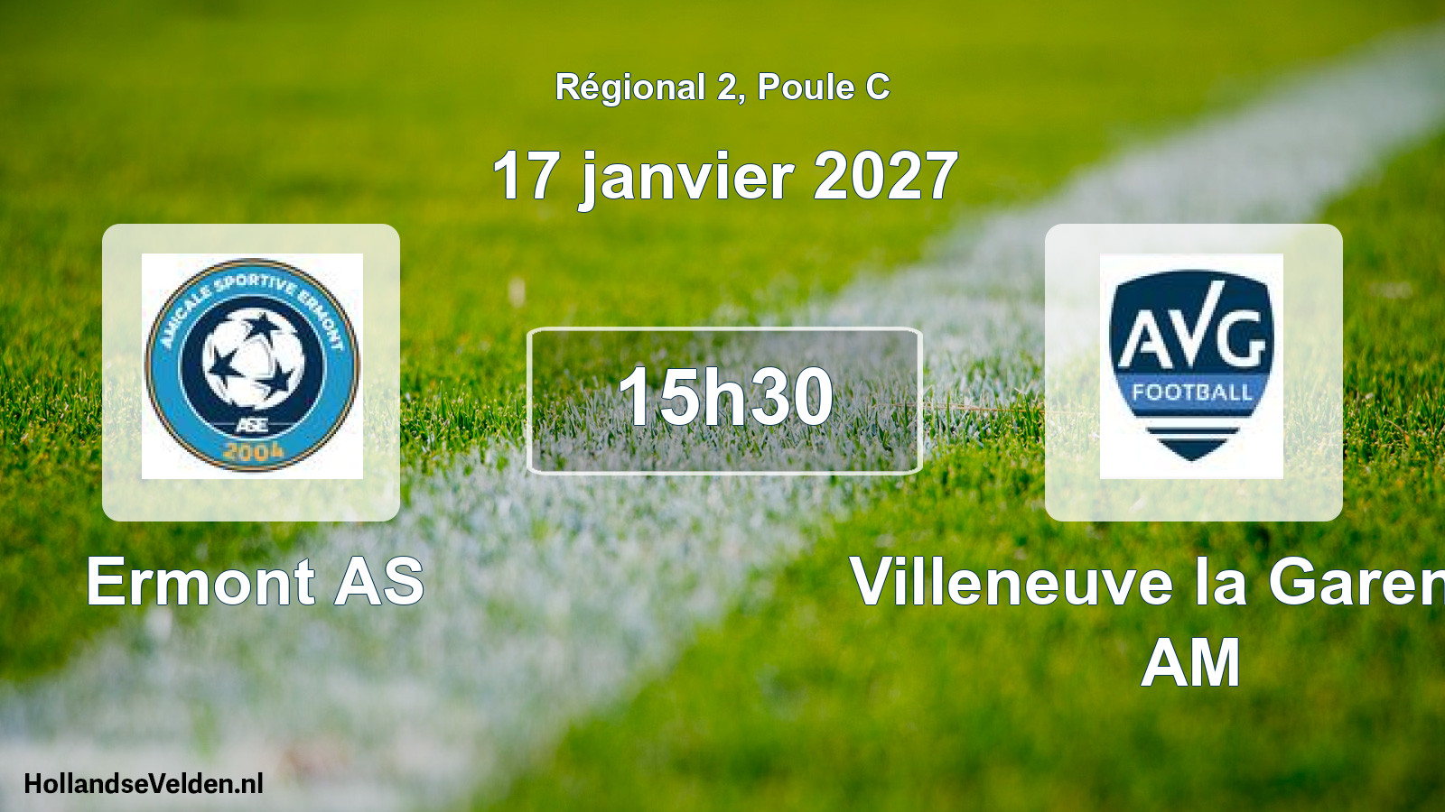 Scheduled Match: Ermont AS - Villeneuve la Garenne AM (17 January 2027)