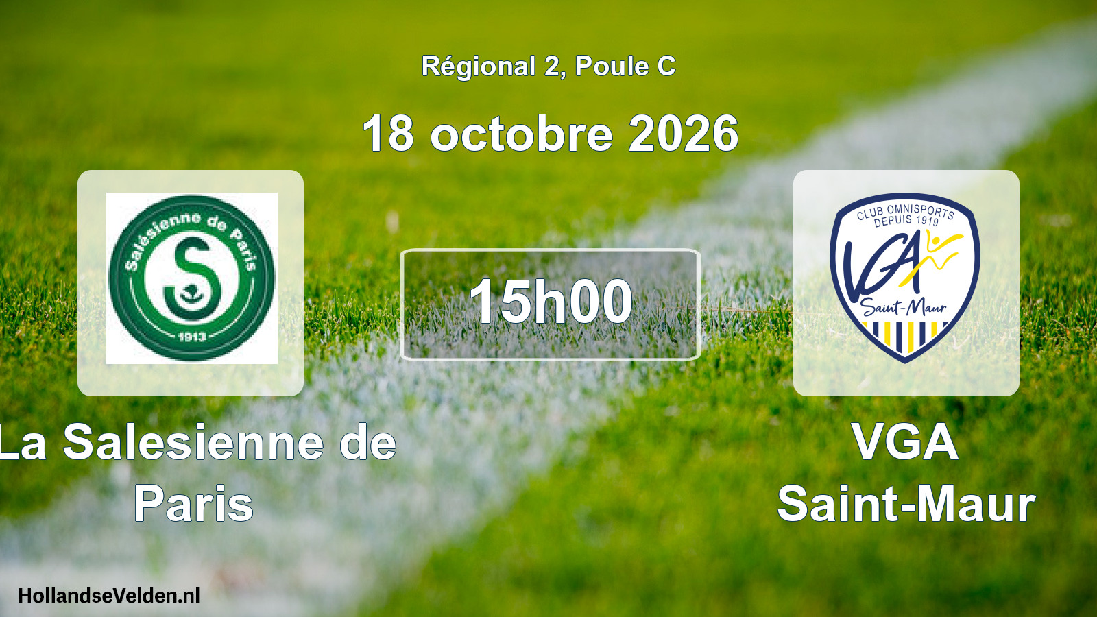 Scheduled Match: La Salesienne de Paris - VGA Saint-Maur (18 October 2026)