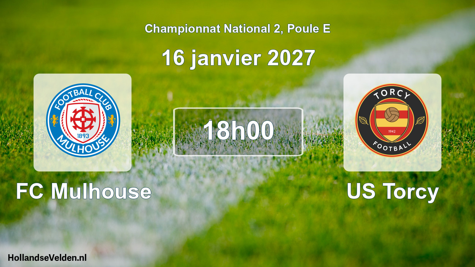 Scheduled Match: FC Mulhouse - US Torcy (16 January 2027)