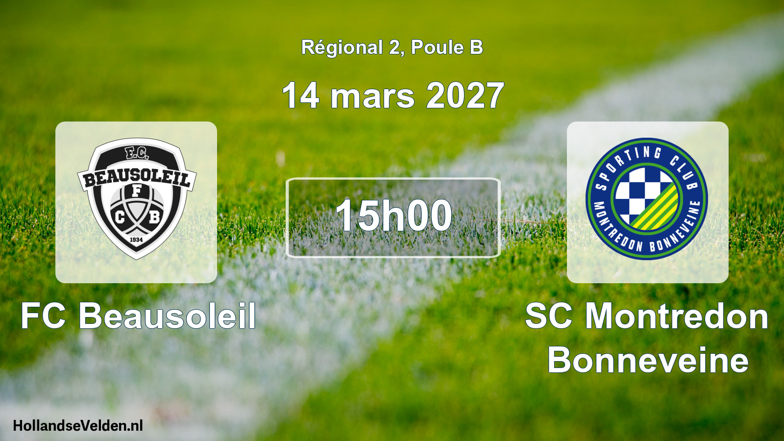 Scheduled Match: FC Beausoleil - SC Montredon Bonneveine (14 March 2027)