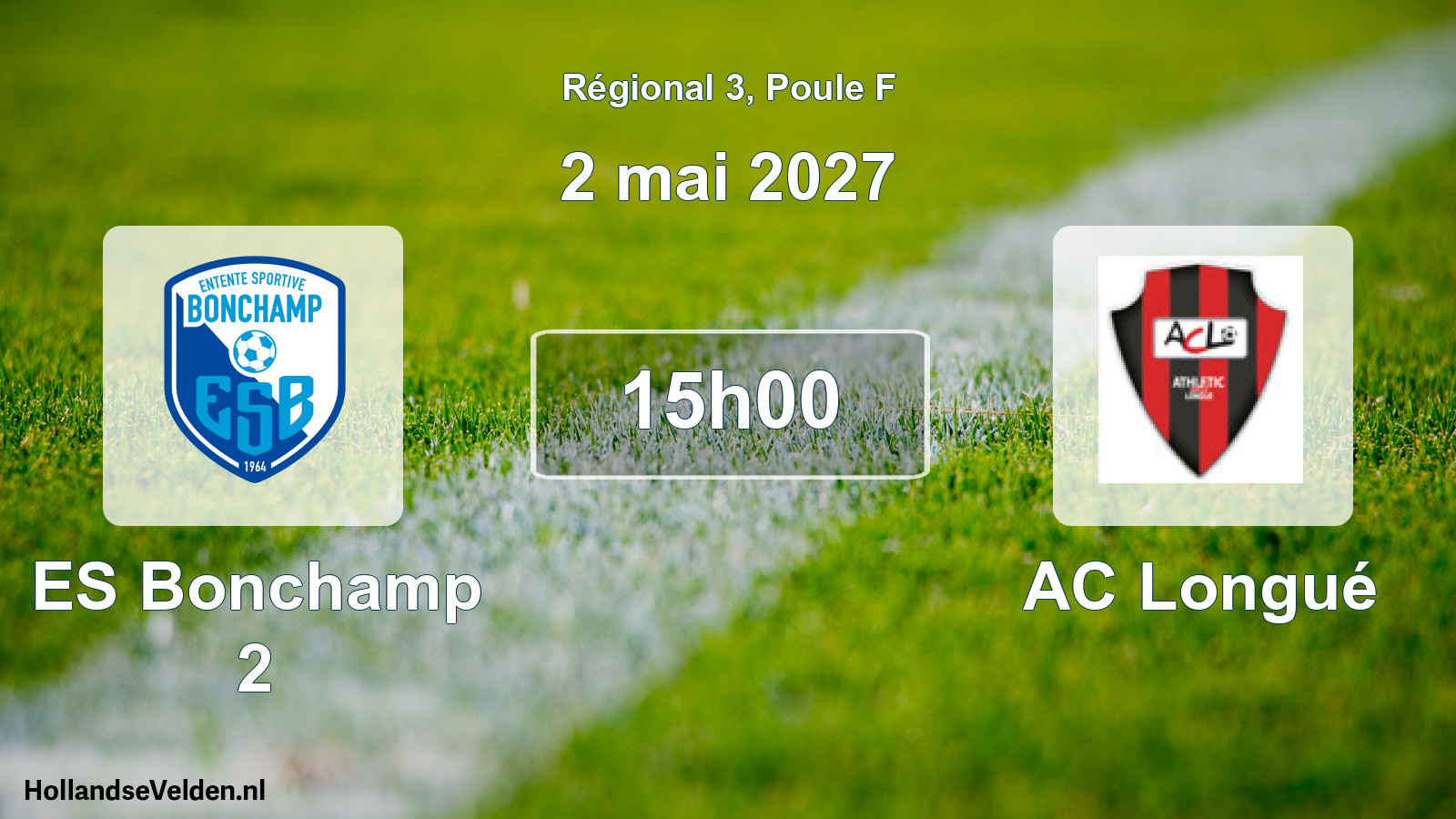 Scheduled Match: ES Bonchamp 2 - AC Longué (2 May 2027)
