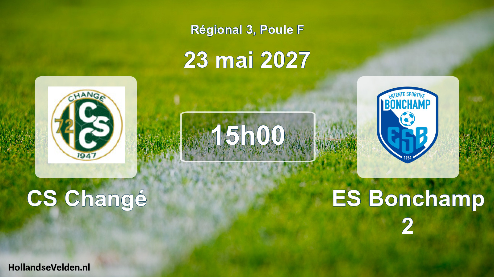 Scheduled Match: CS Changé - ES Bonchamp 2 (23 May 2027)