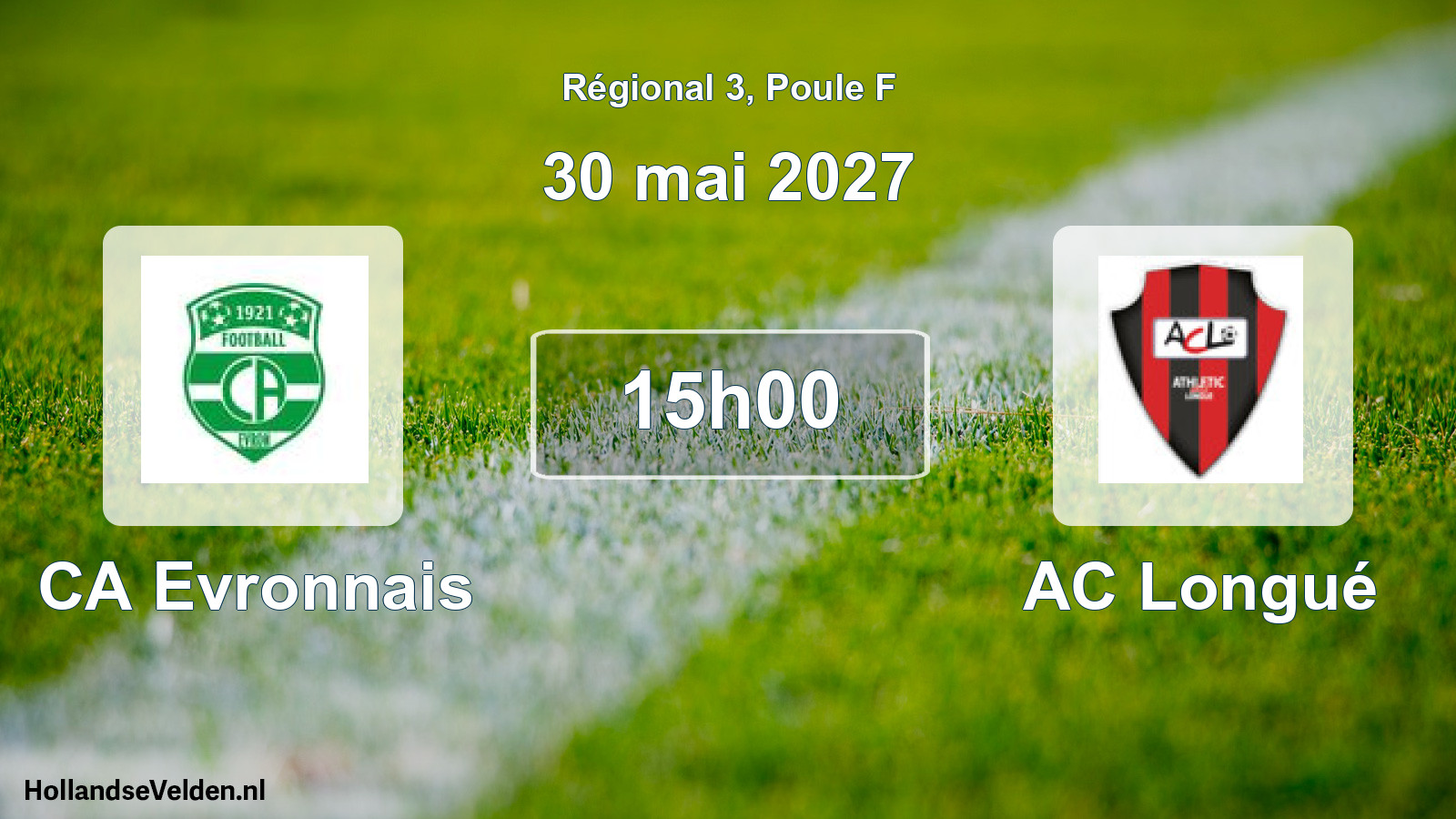 Scheduled Match: CA Evronnais - AC Longué (30 May 2027)