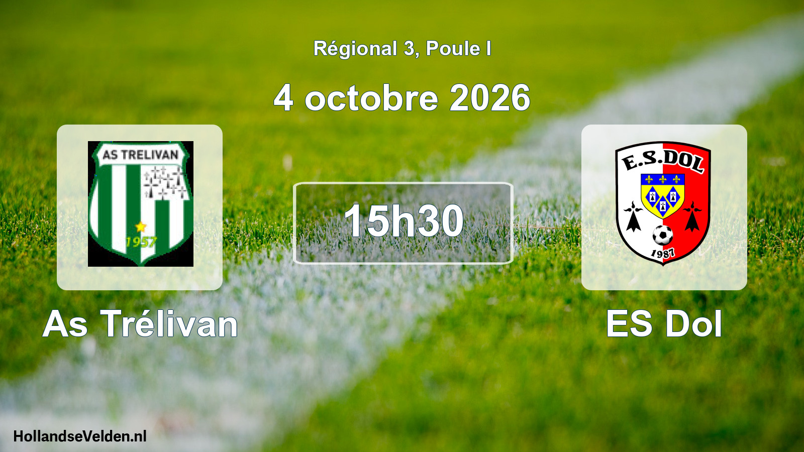 Scheduled Match: As Trélivan - ES Dol (4 October 2026)
