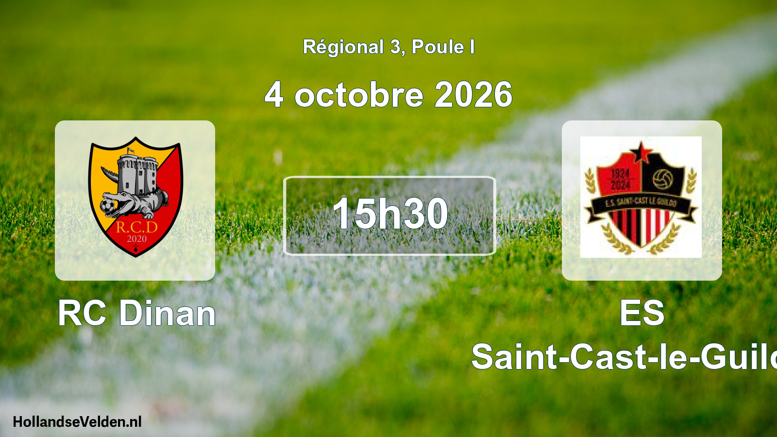 Scheduled Match: RC Dinan - ES Saint-Cast-le-Guildo (4 October 2026)