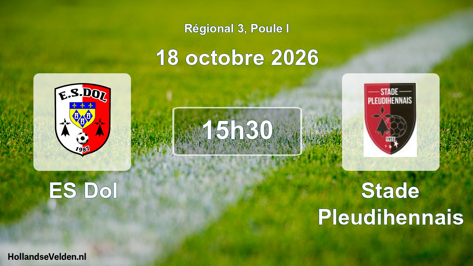 Scheduled Match: ES Dol - Stade Pleudihennais (18 October 2026)