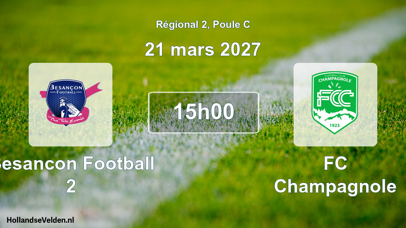 Scheduled Match: Besancon Football 2 - FC Champagnole (21 March 2027)