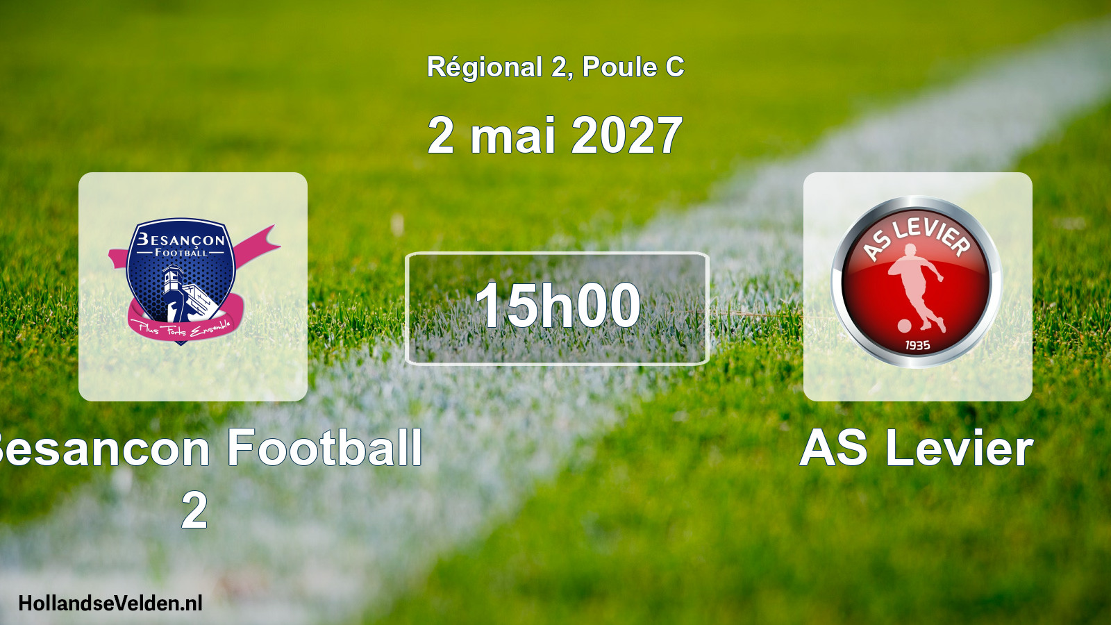 Scheduled Match: Besancon Football 2 - AS Levier (2 May 2027)