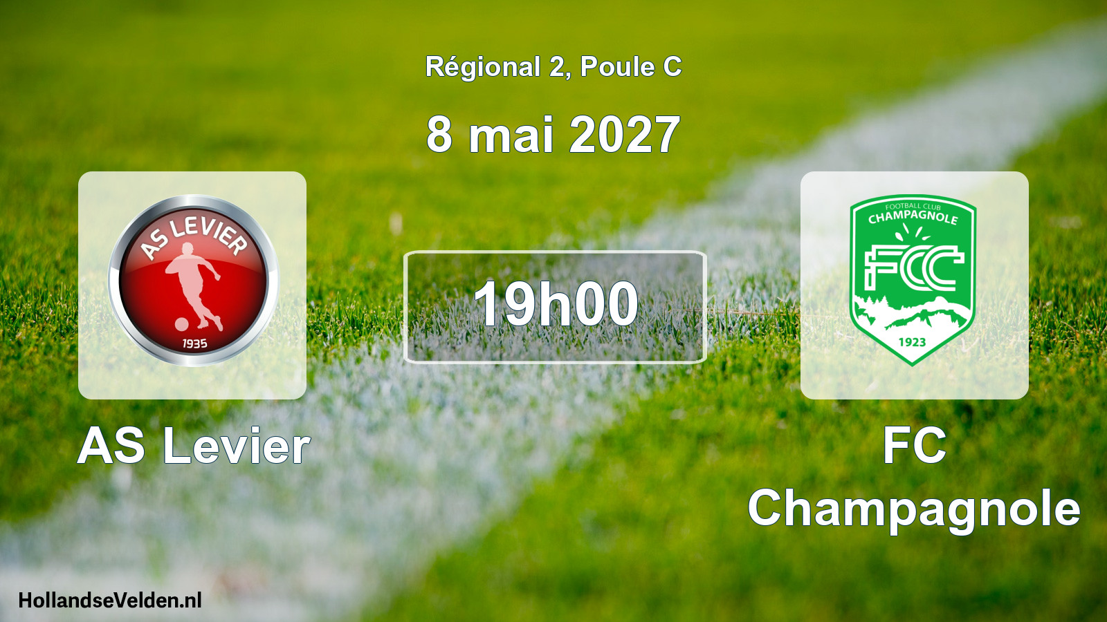 Scheduled Match: AS Levier - FC Champagnole (8 May 2027)