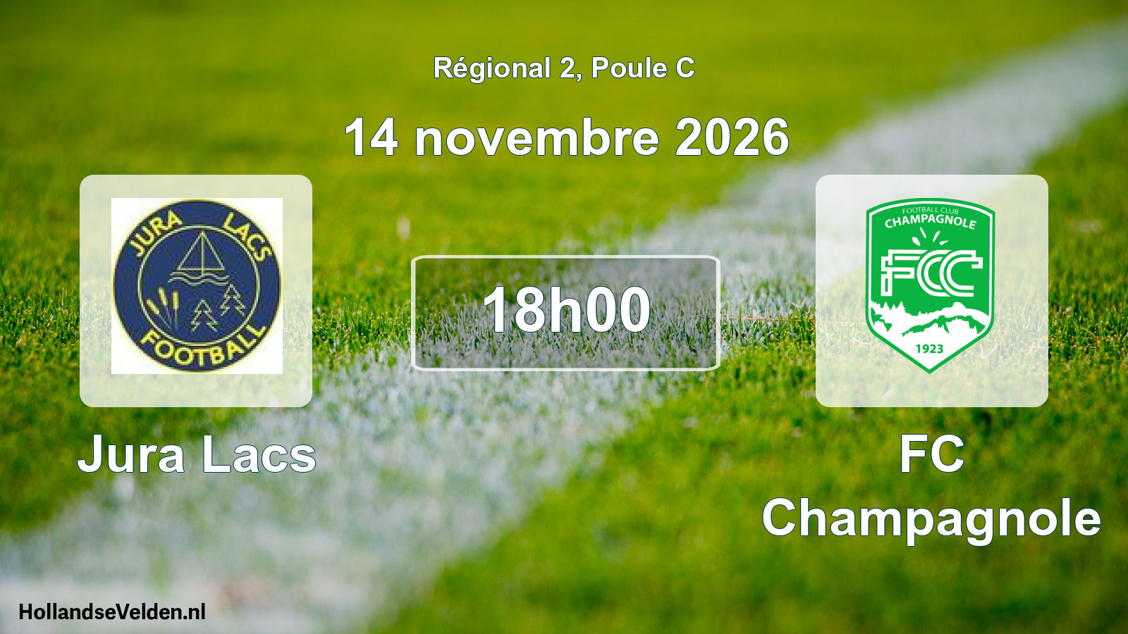 Scheduled Match: Jura Lacs - FC Champagnole (14 November 2026)