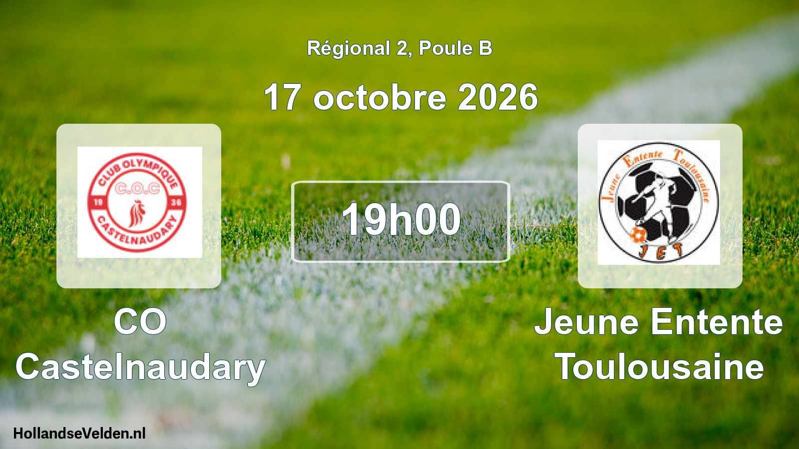 Scheduled Match: CO Castelnaudary - Jeune Entente Toulousaine (17 October 2026)