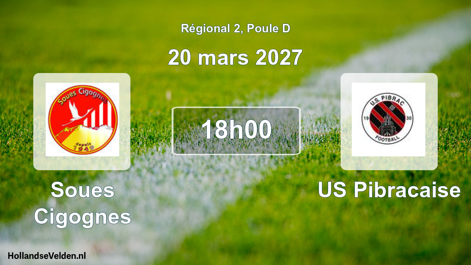 Scheduled Match: Soues Cigognes - US Pibracaise (20 March 2027)