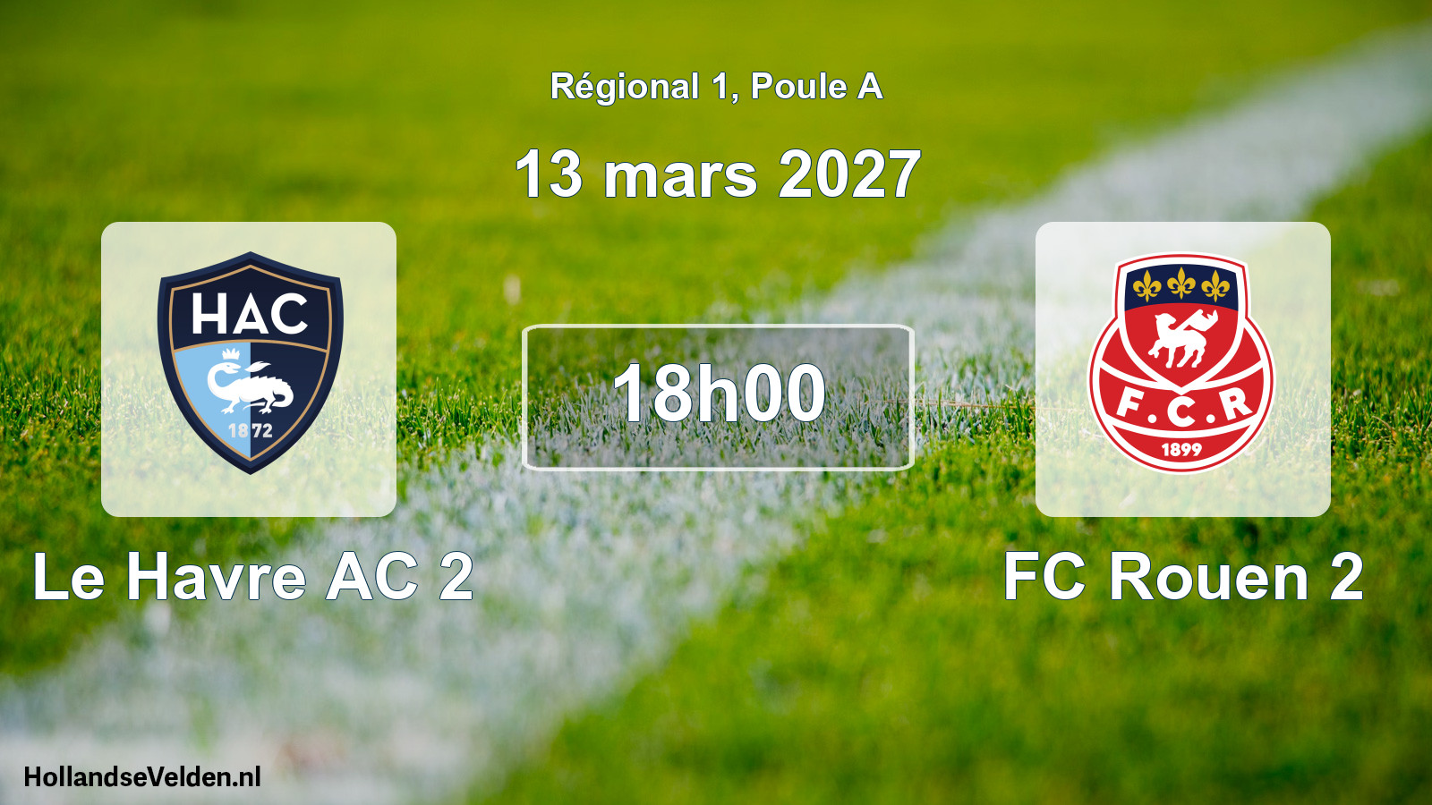Scheduled Match: Le Havre AC 2 - FC Rouen 2 (13 March 2027)