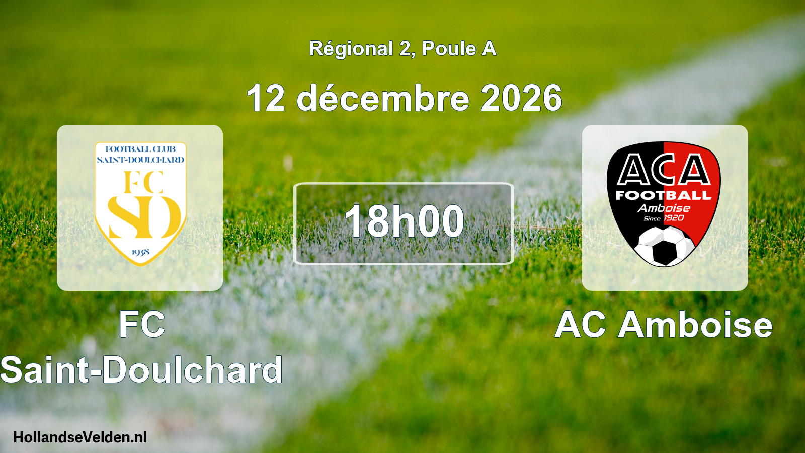 Scheduled Match: FC Saint-Doulchard - AC Amboise (12 December 2026)