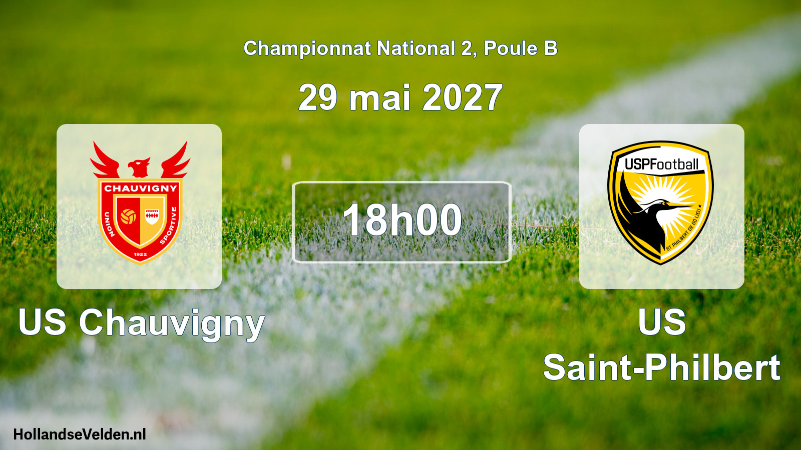 Scheduled Match: US Chauvigny - US Saint-Philbert (29 May 2027)