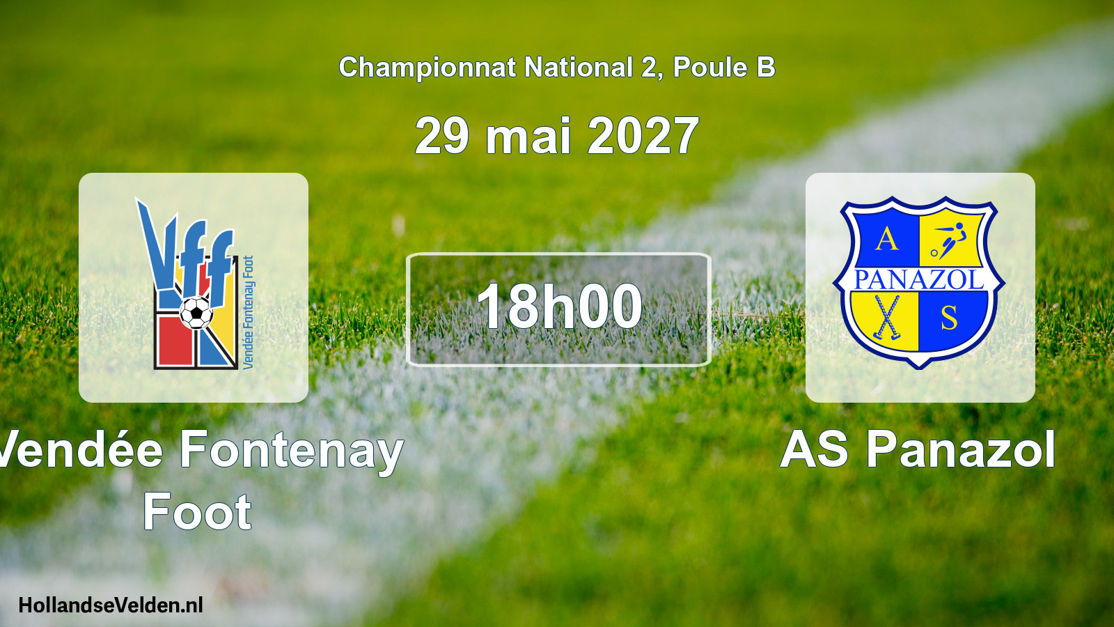 Scheduled Match: Vendée Fontenay Foot - AS Panazol (29 May 2027)