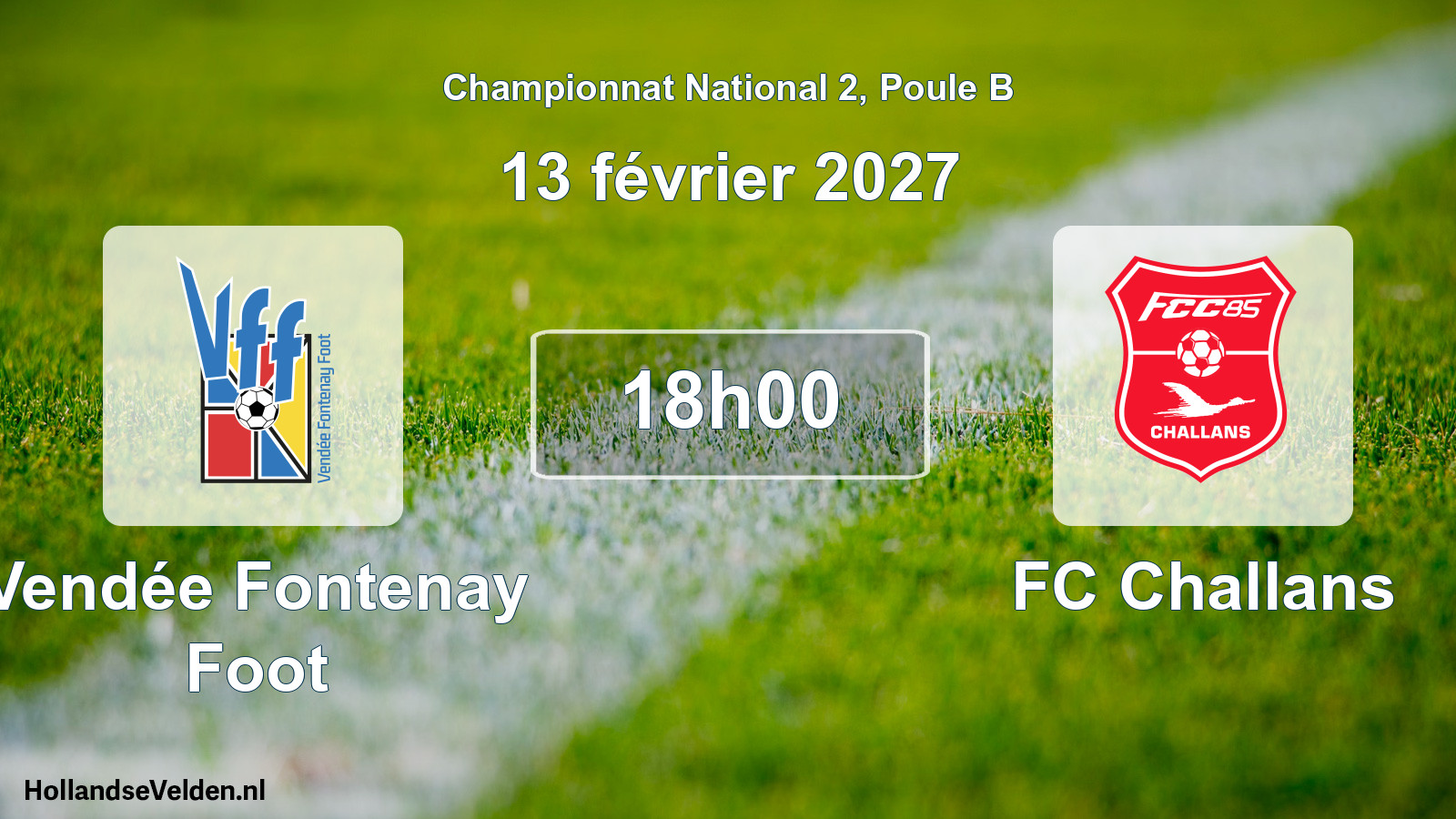 Scheduled Match: Vendée Fontenay Foot - FC Challans (13 February 2027)